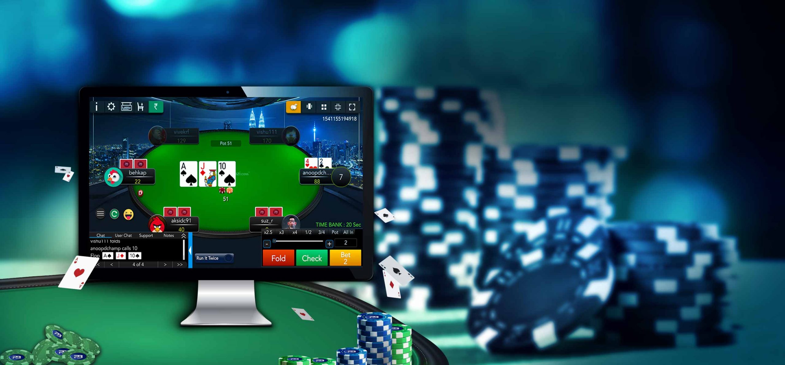 Cara kerja Perangkat Lunak Program Situs Poker Online